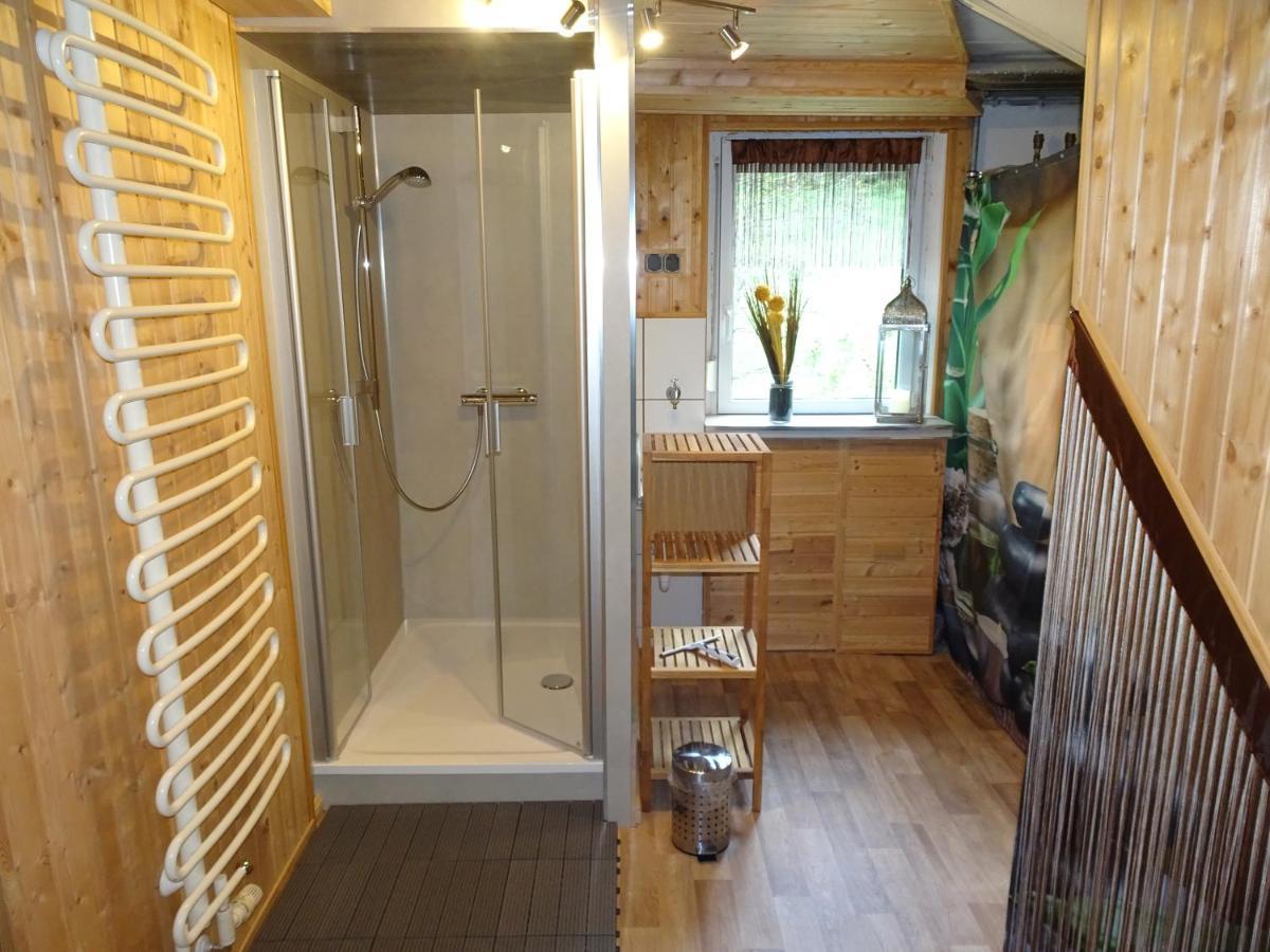 Ferienwohnung Bauer Alter Hammer Schmiedefeld am Rennsteig Exterior foto
